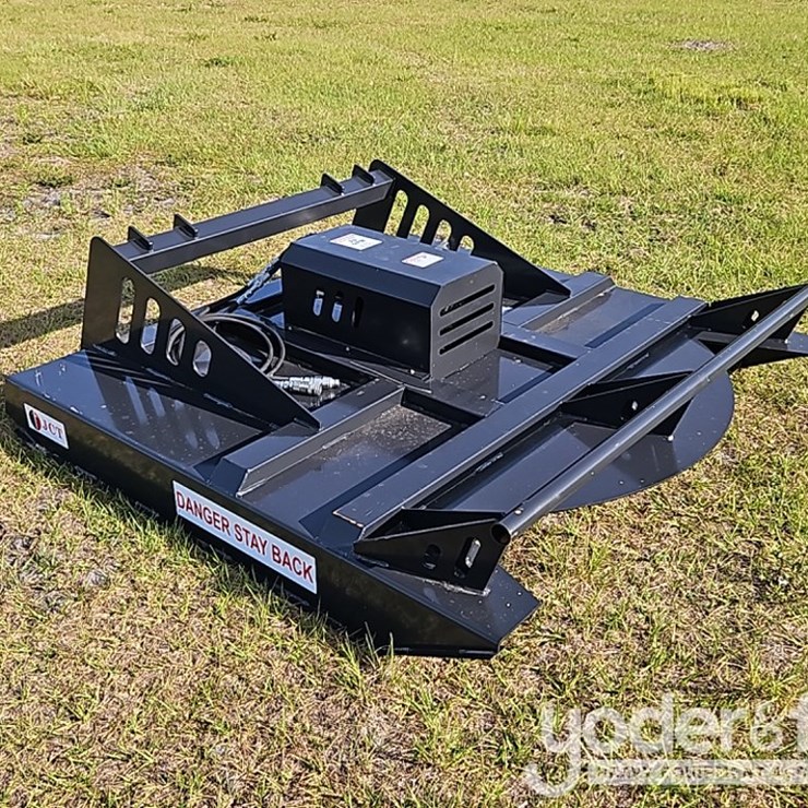 Unused 2026 JCT Heavy Duty Skid Steer Brush Cutter w/ Stump Jumper and Gift Extra Blades