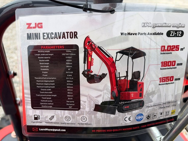 #154-•-unused-2026-zjg-zj-12-mini-excavator-image-7