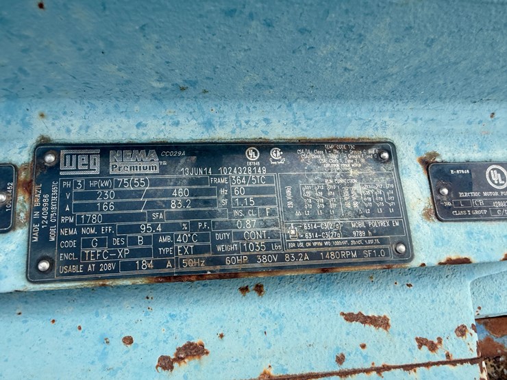 continental-emsco-fb-1600-5k-wp-triplex-mud-pump-w/-ac-electric-motor-&-mixing-tank-skidded-image-13
