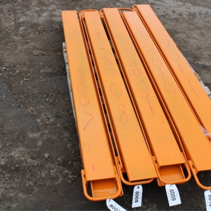 #8018 • (1 set) 76" Pallet Fork Extensions
