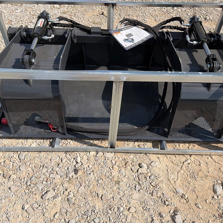 #504 • Unused Wolverine 72” Skid Steer Grapple Bucket