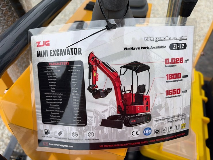 #155-•-unused-2026-zjg-zj-12-mini-excavator-image-9