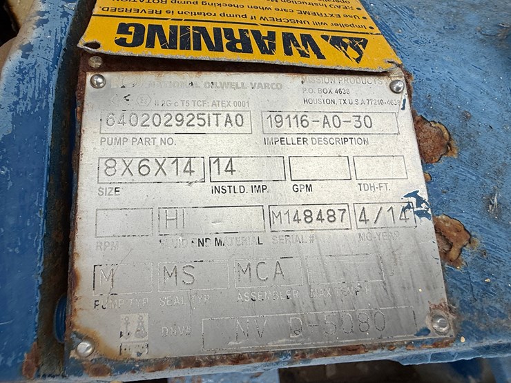 continental-emsco-fb-1600-5k-wp-triplex-mud-pump-w/-ac-electric-motor-&-mixing-tank-skidded-image-12