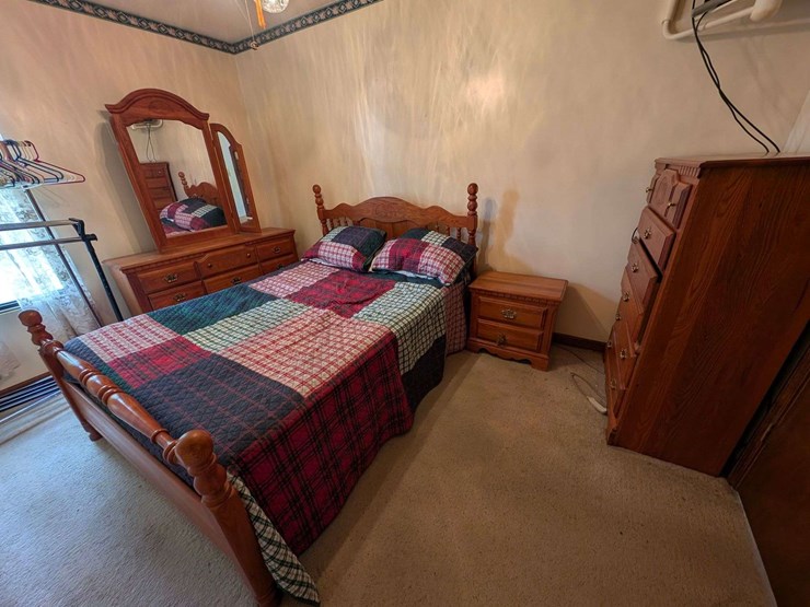 athens-furniture-bedroom-suite-with-bed-frame,-dresser,-mirror,-and-chest-image-1