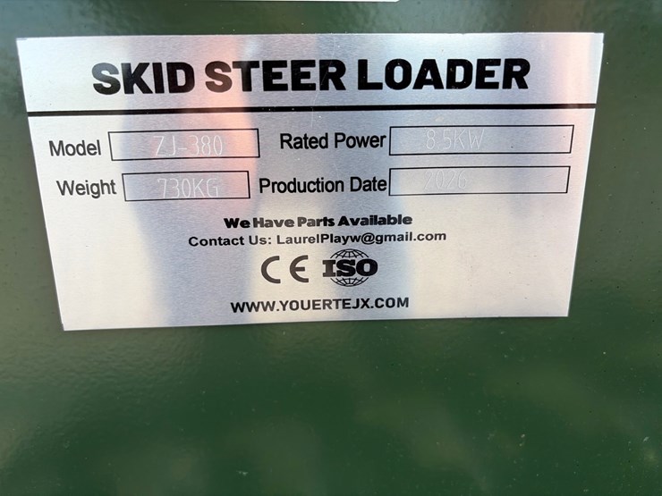 #202-•-unused-2026-zjg-zj-380-mini-skid-steer-loader-image-8