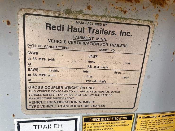 #366-•-1995-redi-haul-r25'-deckover-dovetail-trailer-(has-wi-title)-(nitke-yard-mosinee,-wi)-image-11