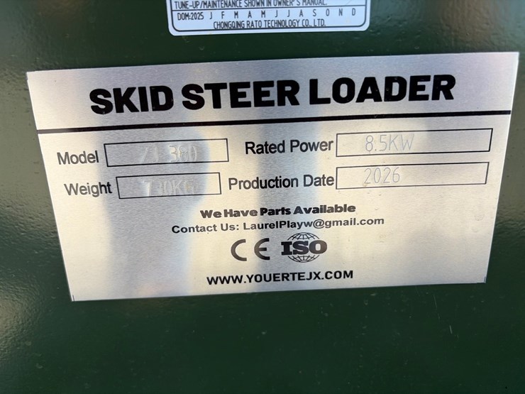 #201-•-unused-2026-zjg-zj-380-mini-skid-steer-loader-image-8