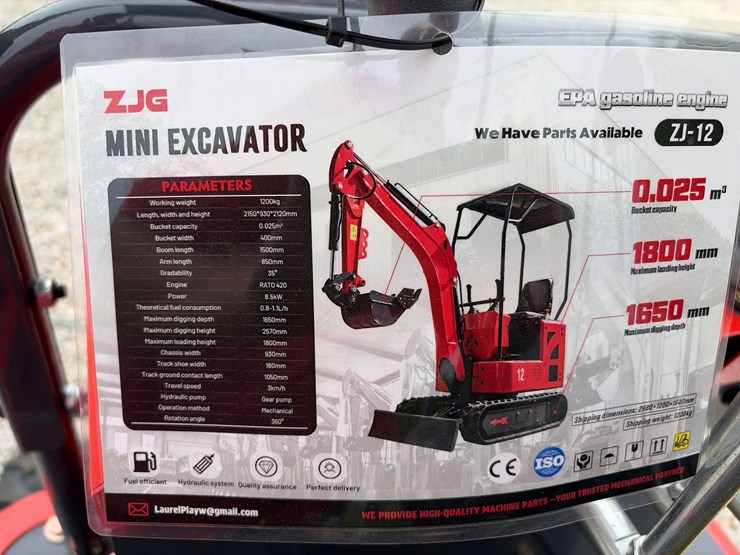 #156-•-unused-2026-zjg-zj-12-mini-excavator-image-7