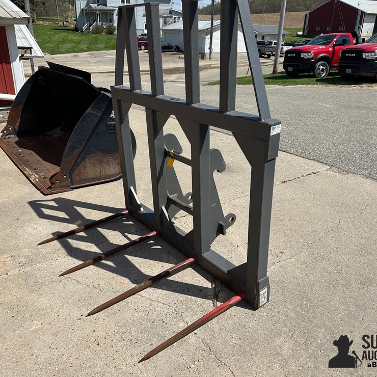 2022 Berlon BSCWL Bale Fork Wheel Loader Attachment