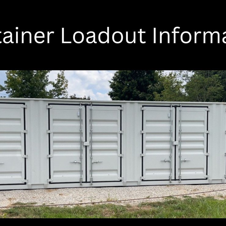 #4 • Container loadout information