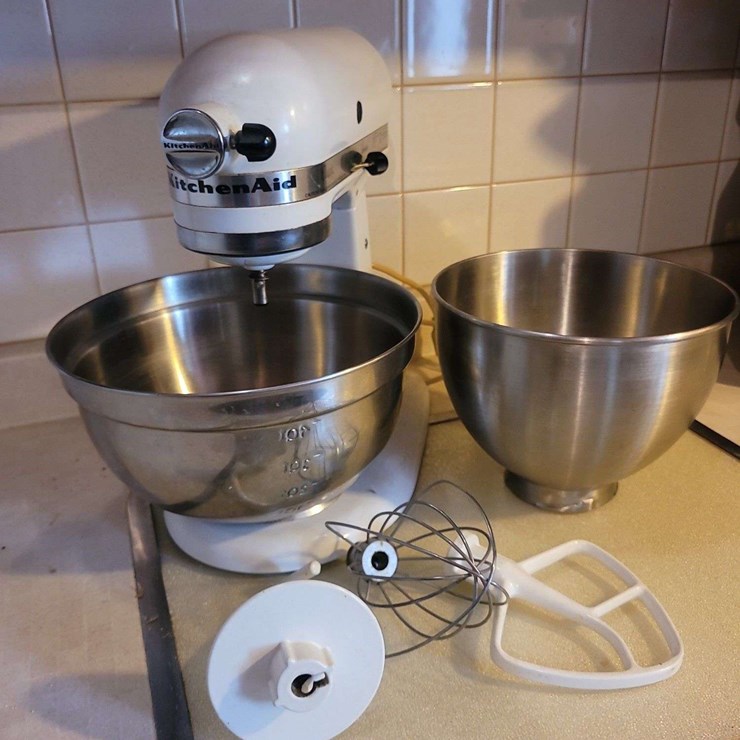 KitchenAid Classic Stand Mixer Model K45SS with Accessories