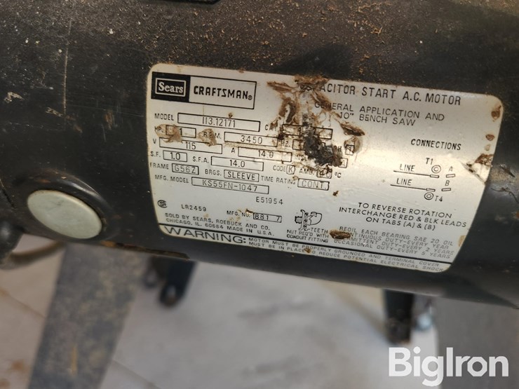 craftsman-113-10"-bench-saw-image-12