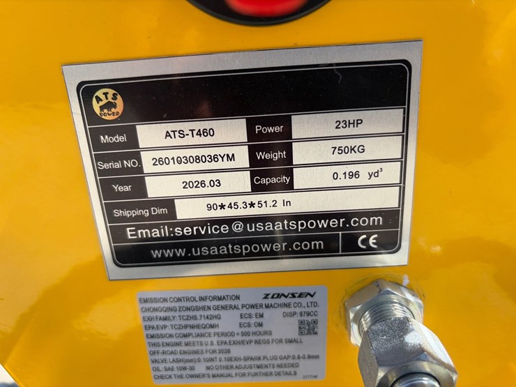 #217-•-unused-2026-ats-t460-mini-skid-steer-loader-image-8
