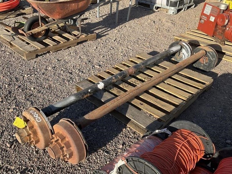 (2)-8-lug-trailer-axles-image-1