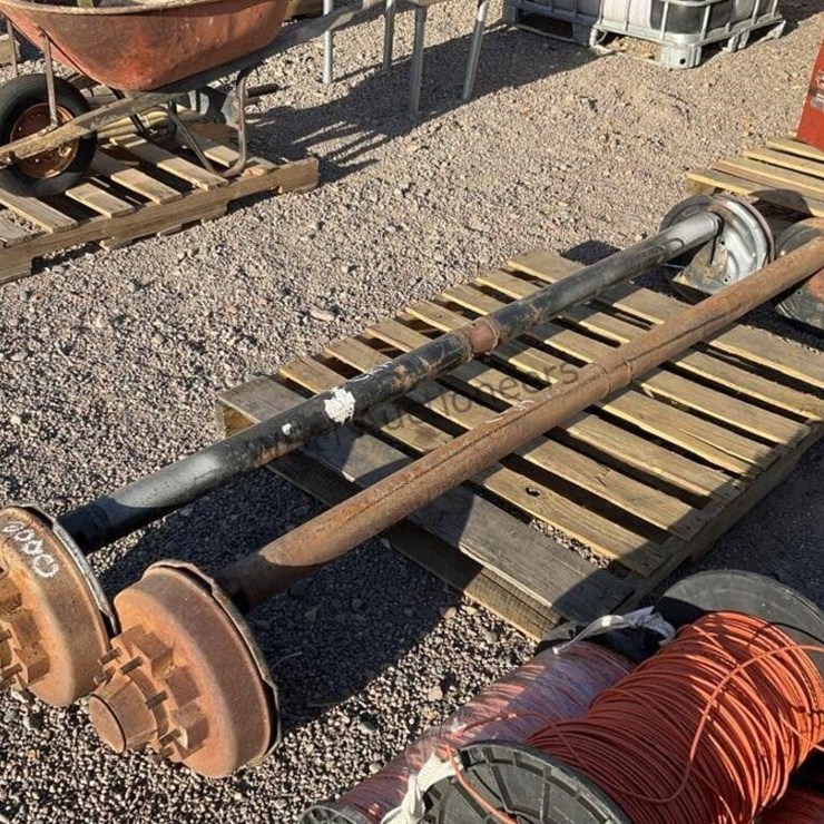 (2) 8 LUG TRAILER AXLES