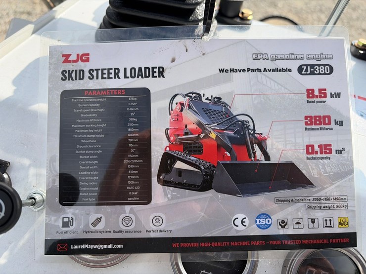 #211-•-unused-2026-zjg-zj-380-mini-skid-steer-loader-image-6