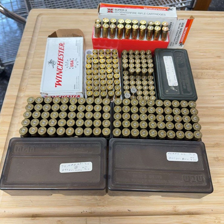 .38 Special, 308 Super x, .44 MAG