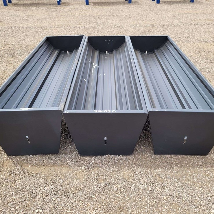 (3) Cattle Feeders V2025 84 in. Light Duty Fork Extensions