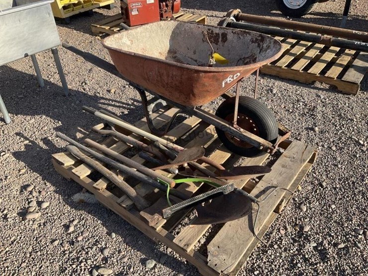 wheel-barrow-&-misc-yard-tools-image-2