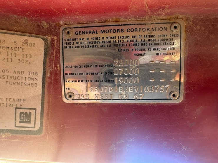 #42070-•-1984-cheverolet-c7-t/a-water-truck-vin:-1gbj7d1b3ev103757-image-55