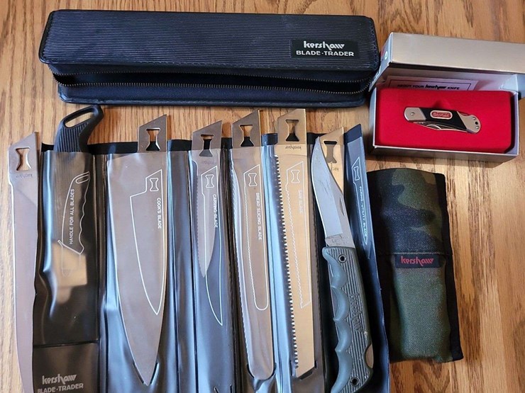 kershaw-blade-trader-knife-set-and-snap-on-folding-pocket-knife-image-1