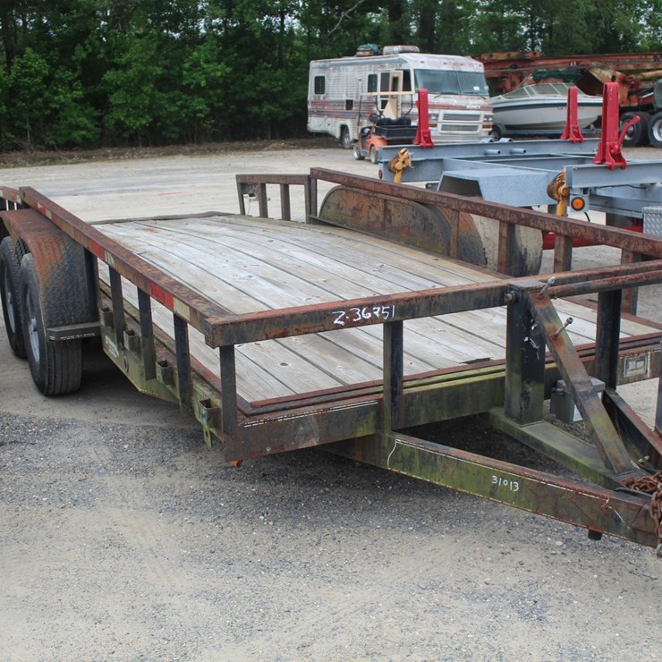 #36251 • 16FT UTILITY TRAILER | NO TITLE