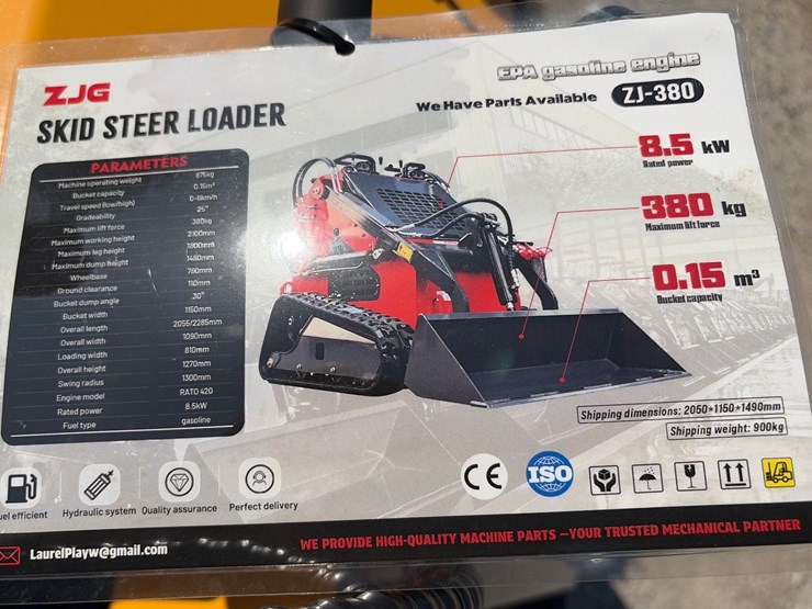 #206-•-unused-2026-zjg-zj-380-mini-skid-steer-loader-image-6
