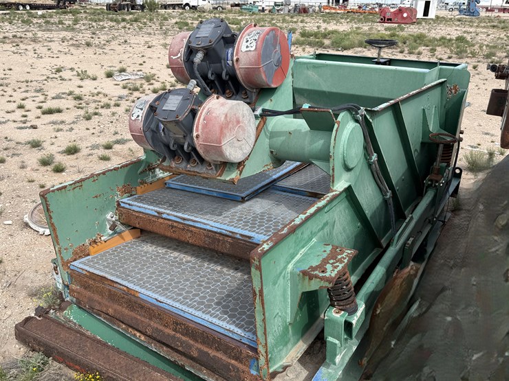 2013-nov-brandt-120"-x-67"-x-66"-shale-shaker-p/b-(2)-2.5-hp-electric-motors,-skidded-image-1