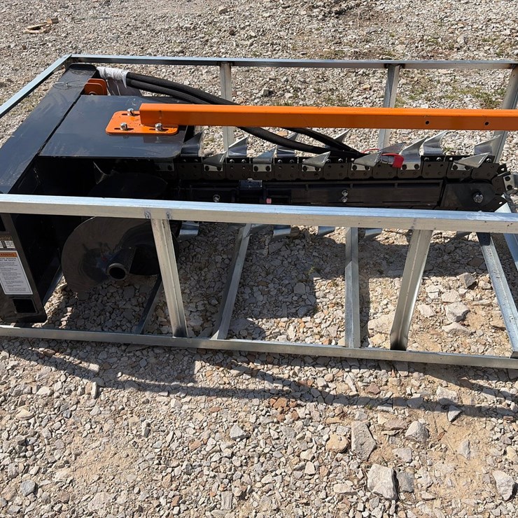 #500 • Unused Wolverine 48” Skid Steer Trencher