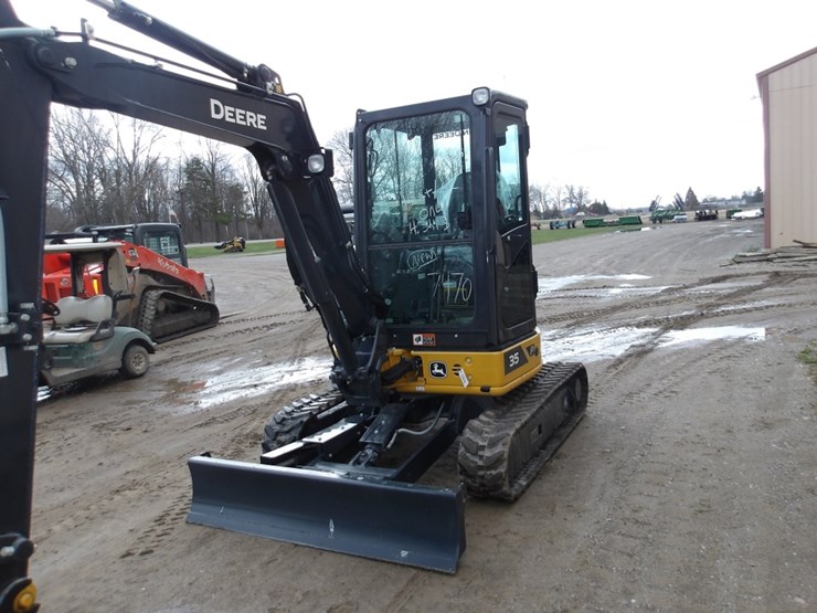 #7470-•-john-deere-35p-mini-excavator-with-4-hours!-image-13