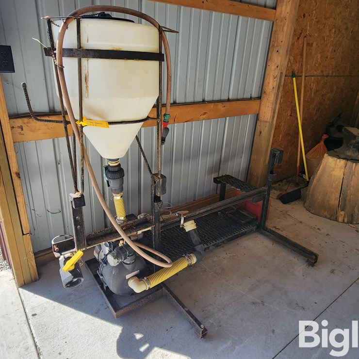 Custom Chemical Inductor Rack w/ Pump