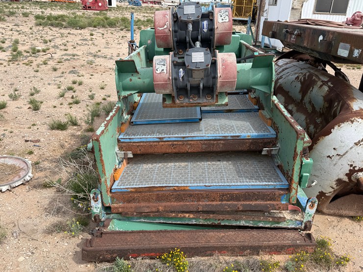 2013-nov-brandt-120"-x-67"-x-66"-shale-shaker-p/b-(2)-2.5-hp-electric-motors,-skidded-image-3