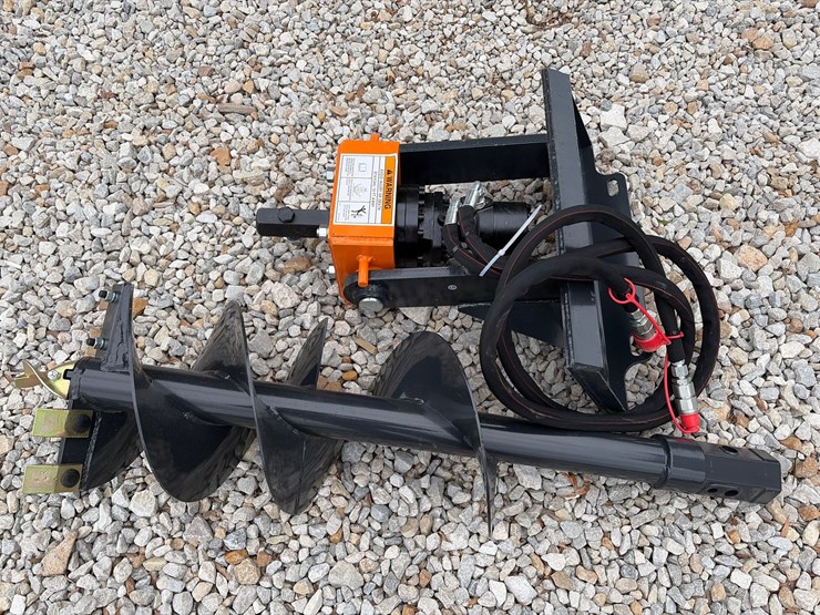 #536-•-unused-wolverine-mini-skid-steer-auger-&-12”-bit-image-1