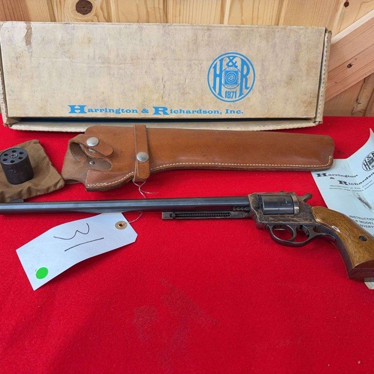 Harrington and Richardson Inc Gardner Mass USA Model 676 .22 Cal