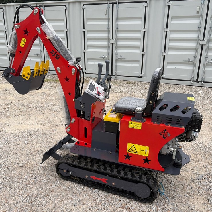 #161 • Unused ZJG ZJ-08 Mini Excavator