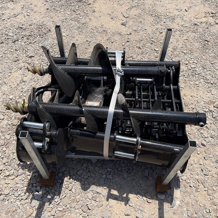 #516 • Unused Mini Skid Steer Attachment Set
