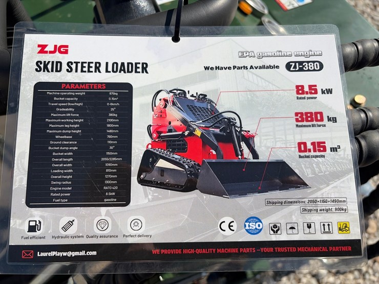 #201-•-unused-2026-zjg-zj-380-mini-skid-steer-loader-image-6