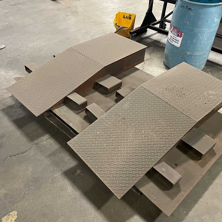 #6084 • (2) Steel Ramps (Kewaskum, WI)