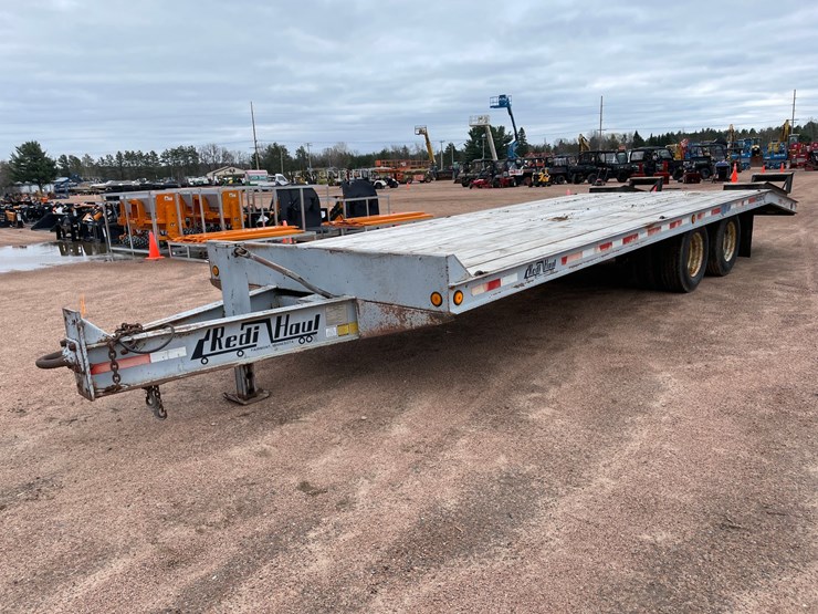 #366-•-1995-redi-haul-r25'-deckover-dovetail-trailer-(has-wi-title)-(nitke-yard-mosinee,-wi)-image-1