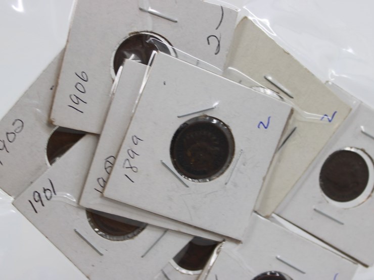 #36044-•-(10)-1899-1908-indian-head-pennies-image-4