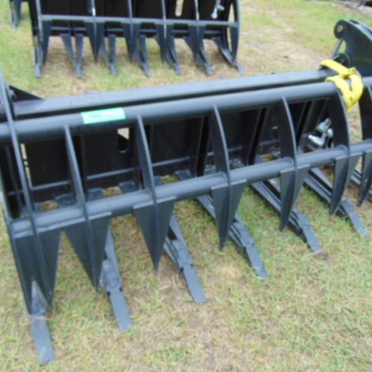 74" HEAVY DUTY ROOT RAKE GRAPPLE- GLOBAL
