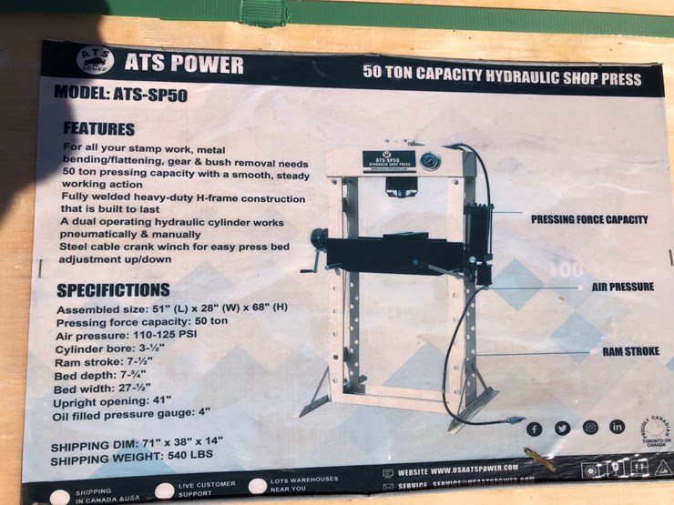 #45-•-50-ton-hydraulic-shop-press-image-1