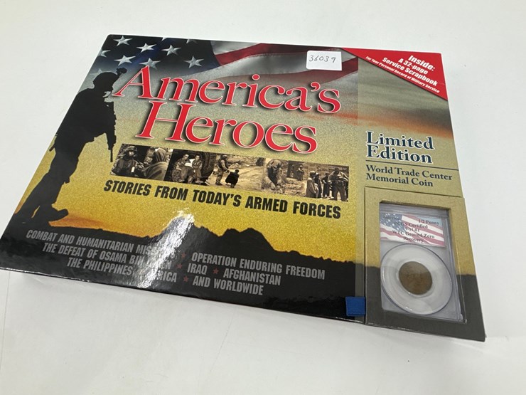 #36039-•-american-hero-book-with-coin-dated-1666,-1-cent-image-2