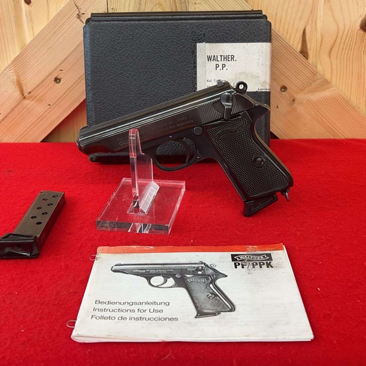 Walther PP Semi-Auto Pistol 7.65mm