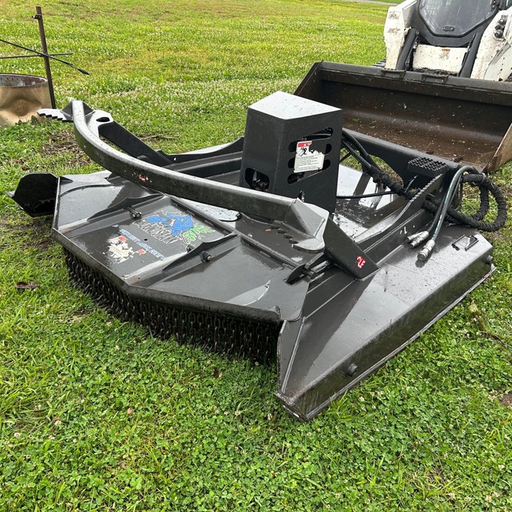 #4 • PALADIN GROUNDSHARK 72” EXTREME DUTY SKID STEER BRUSH CUTTER