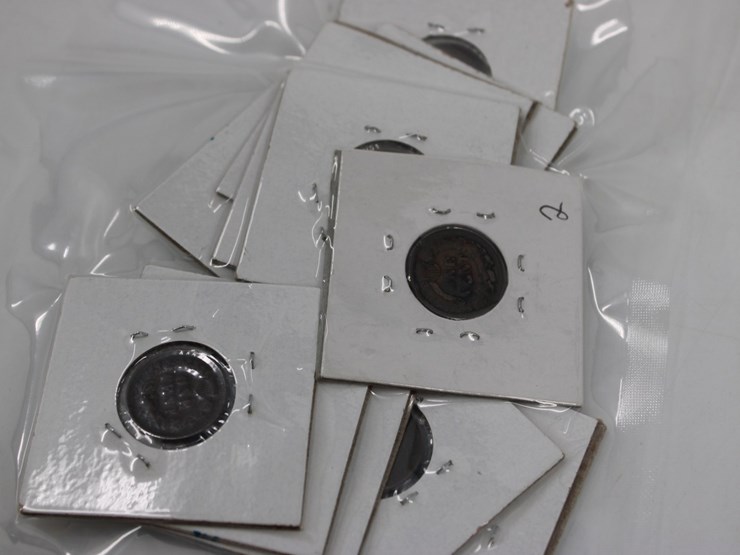 #36045-•-(12)-indian-head-pennies,-1800's-image-6