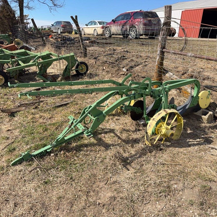 John Deere Pull Type Three Bottom Plow