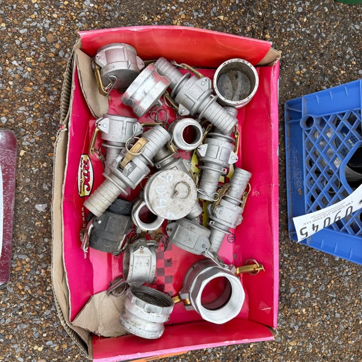 #9045 • Lot of Misc Aluminum Clamps & Fittings