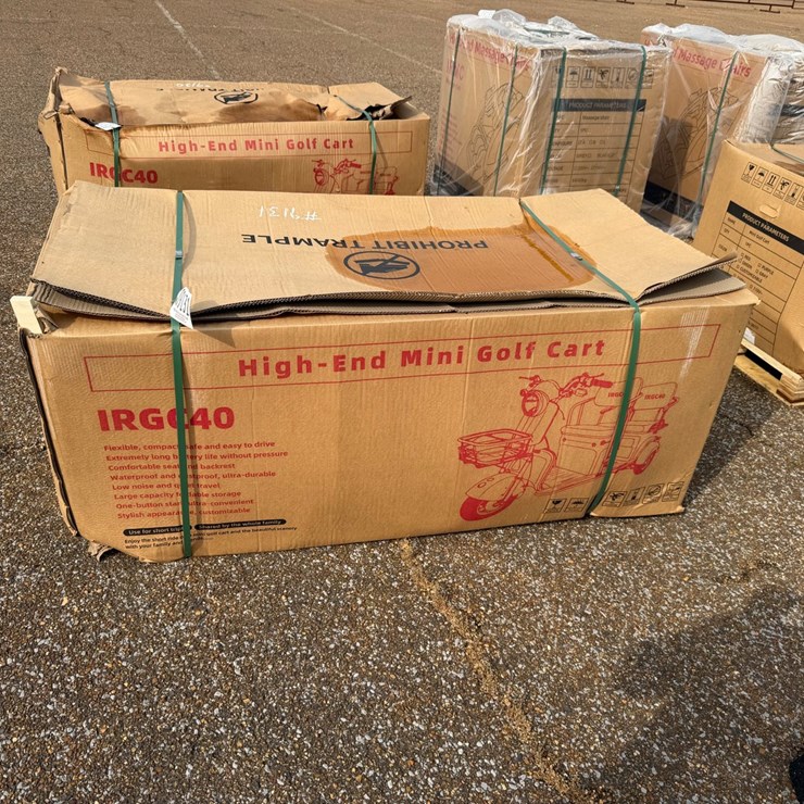 #9131 • (New) IRGC40 Mini 3 Wheel Golf Cart