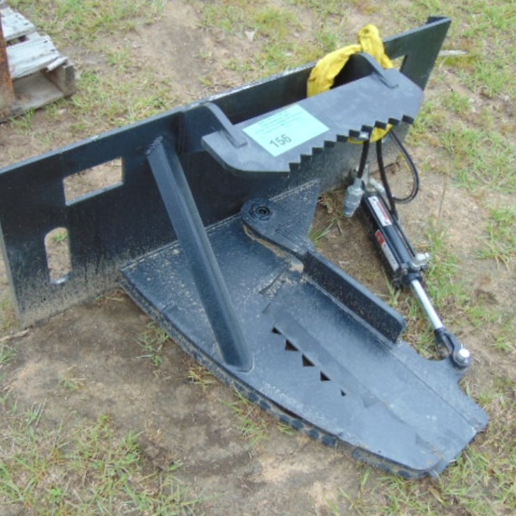SKID STEER QUICK ATTACH HYDRAULIC TREE CUTTER